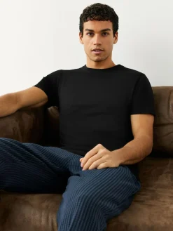 Next Slim Fit 100% Cotton Layering T-Shirts 2 Pack^ Loungewear|Tops & T-Shirts