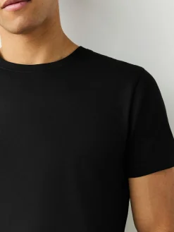 Next Slim Fit 100% Cotton Layering T-Shirts 2 Pack^ Loungewear|Tops & T-Shirts