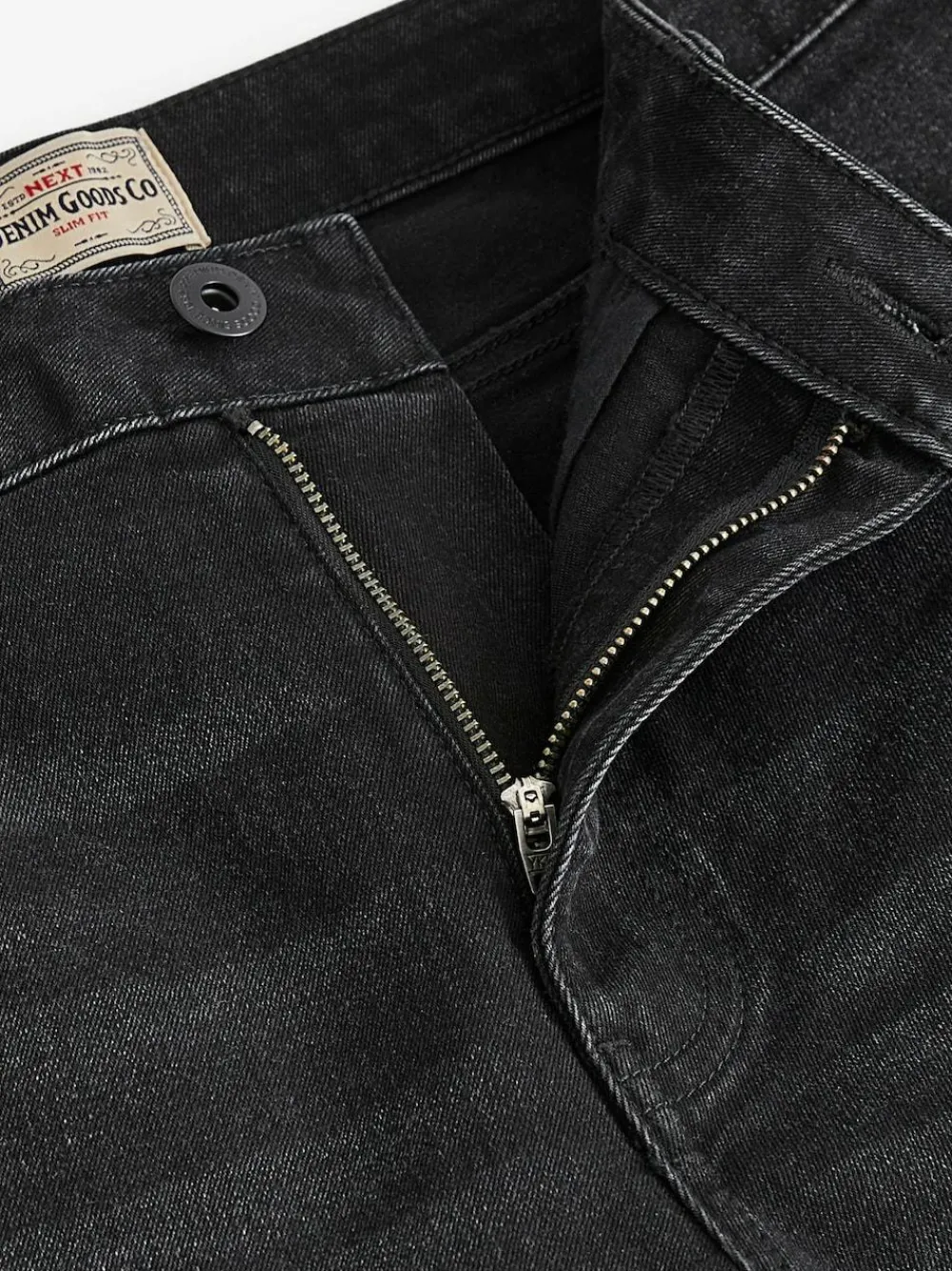 Next Black Slim Fit Essential Stretch Jeans