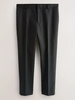 Next Slim Fit Jacquard Suit Trousers^ Occasionwear|Pants & Chinos