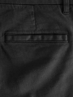 Hot Next Slim Fit Motionflex Chino Trousers Black