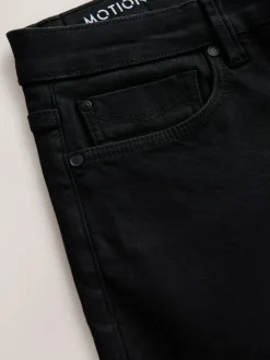 New Next Black Slim Fit Motionflex Jeans