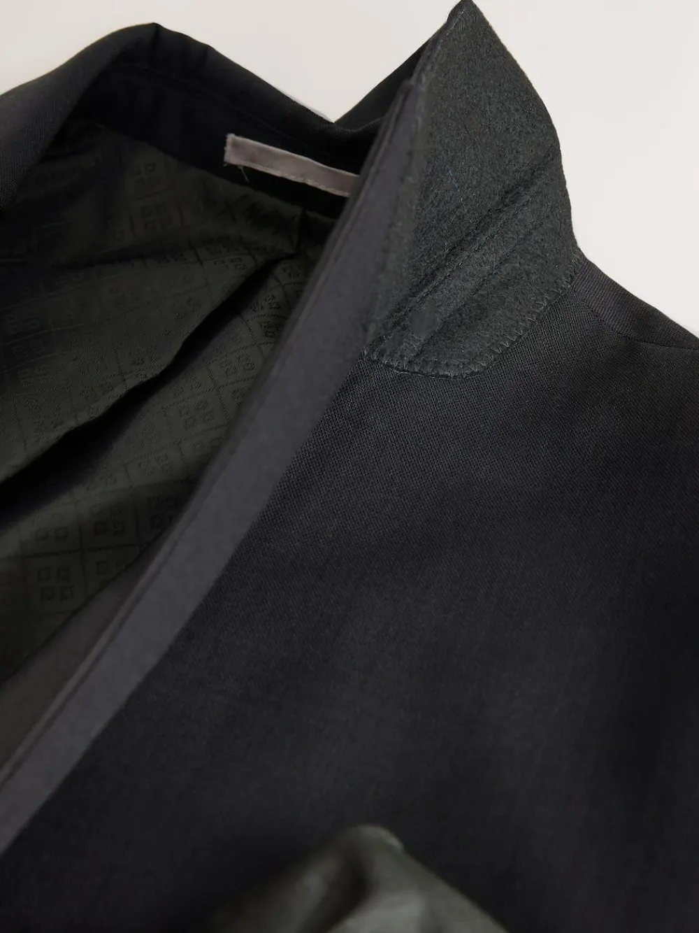 Next Black Slim Fit Signature Nova Fides 100% Italian Wool Tuxedo Suit Jacket^ Black Suits|Suits & Tuxedos
