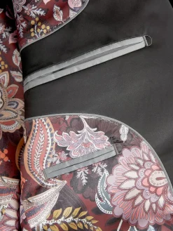 Next Slim Fit Signature Pontoglio Italian Velvet Blazer Black