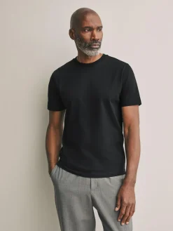 Next Slim Fit Signature SUPIMA® Cotton Crew Neck T-Shirt^ Tops & T-Shirts