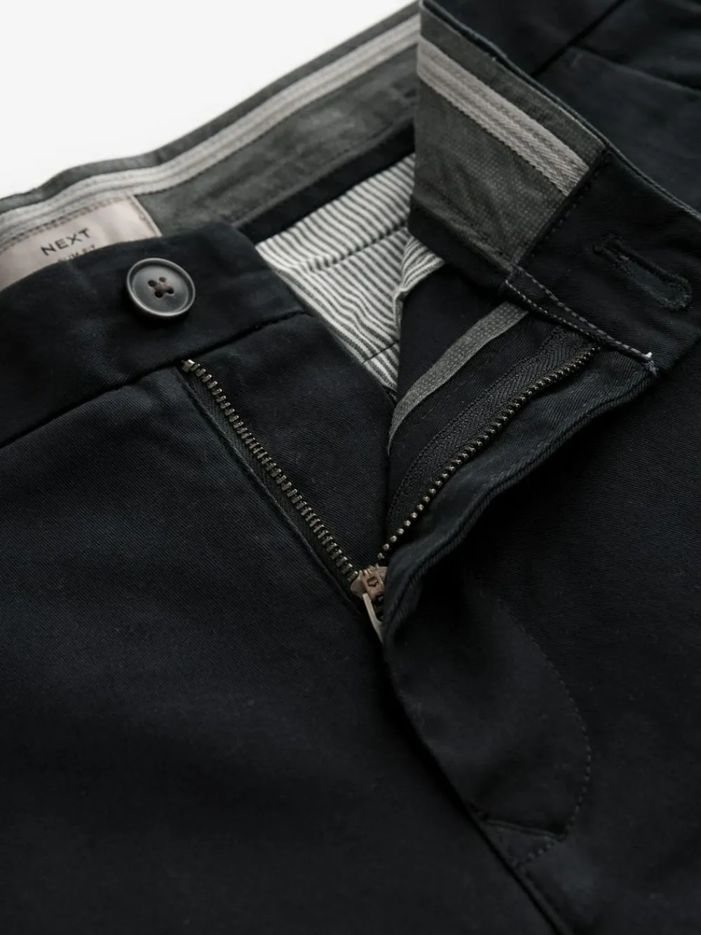 Next Black Slim Fit Stretch Chinos Trousers^ Pants & Chinos|Nightwear