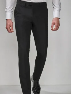 Next Slim Fit Tuxedo Suit Trousers^ Pants & Chinos|Occasionwear
