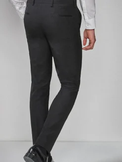 Next Slim Fit Tuxedo Suit Trousers^ Pants & Chinos|Occasionwear