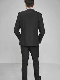 Best Next Slim Fit Tuxedo Suit Jacket Black