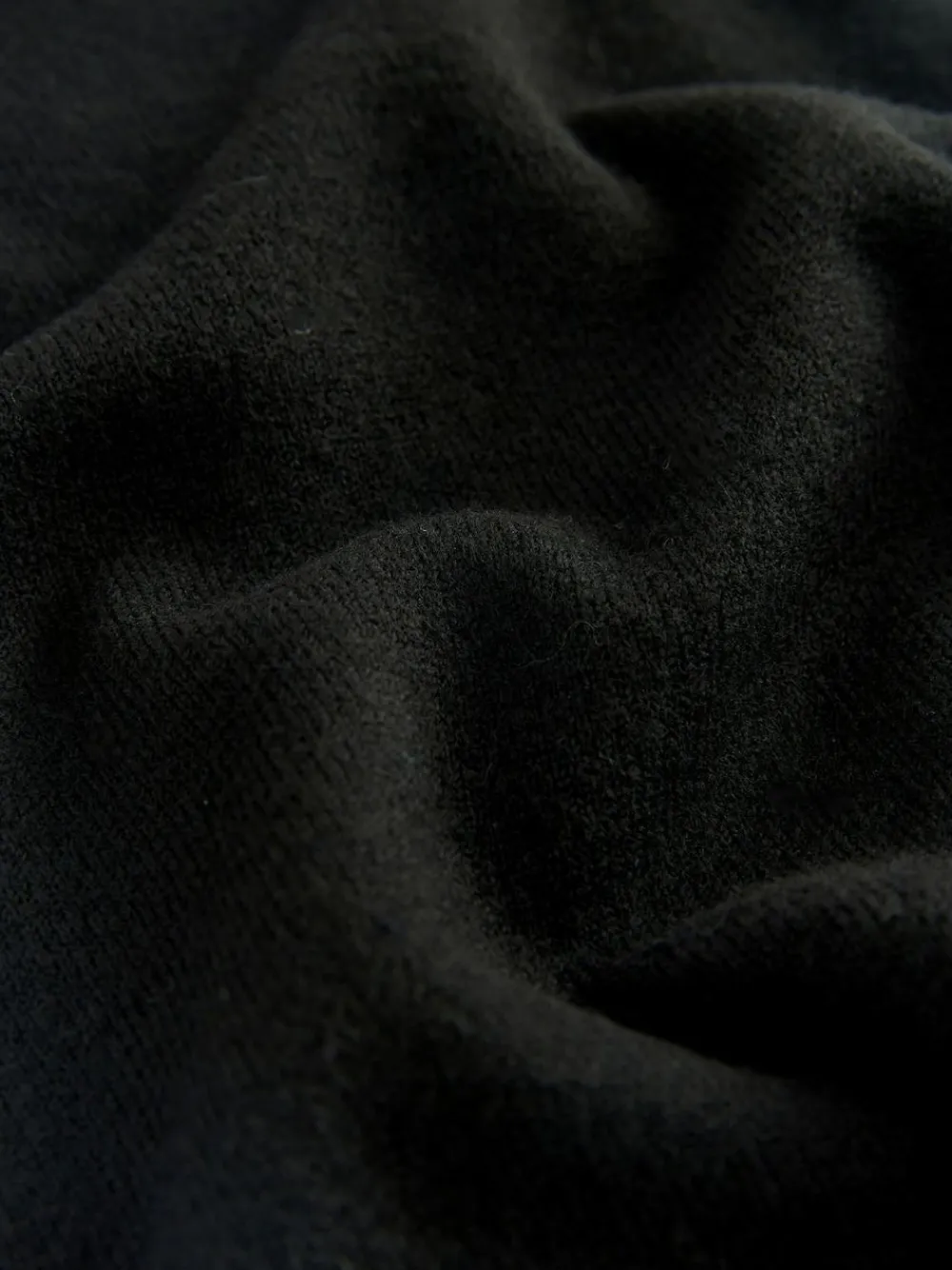 Outlet Next Black Slim Supersoft Crew Neck Cardigan with Wool