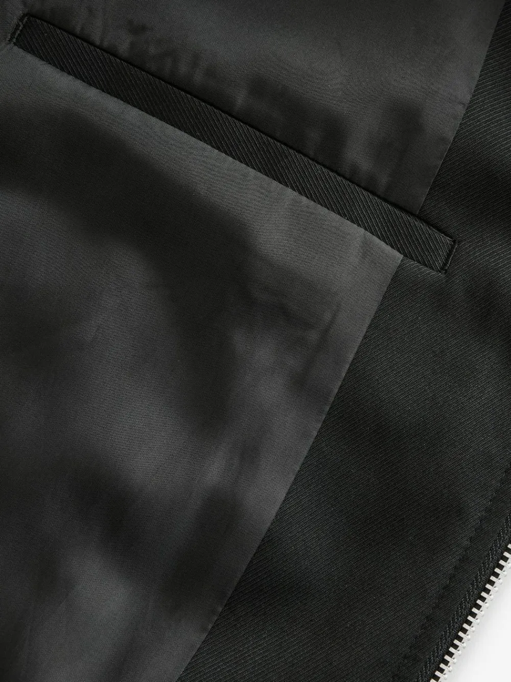 Next Black Smart Bomber Jacket^ Blazers & Formal Jackets|Occasionwear