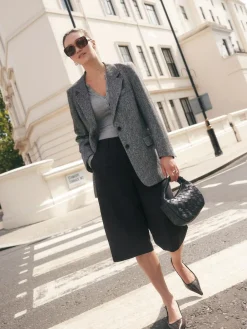 New Next Smart Longline Shorts Black