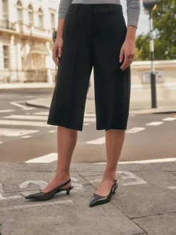 New Next Smart Longline Shorts Black