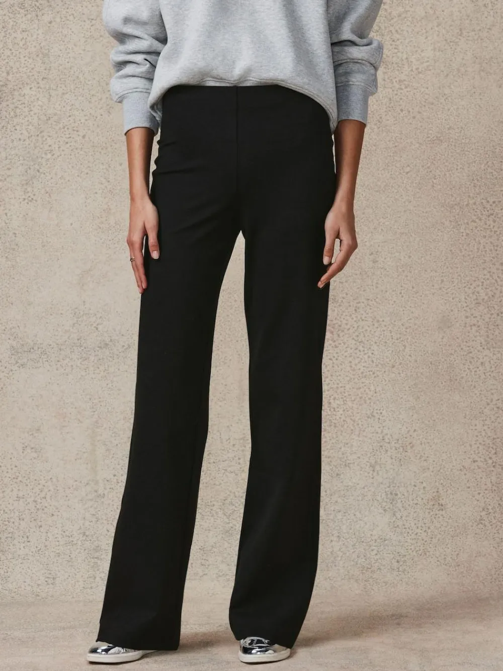 Next Smoothing Ponte Jersey Wide Leg Trousers^Women Nightwear|Pants