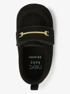 Clearance Next Black Snaffle Baby Shoes (0-24mths)