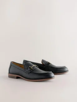 Next Snaffle Loafers Black