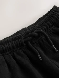 Sale Next Black Soft Touch Wide Fit Joggers (3mths-7yrs)