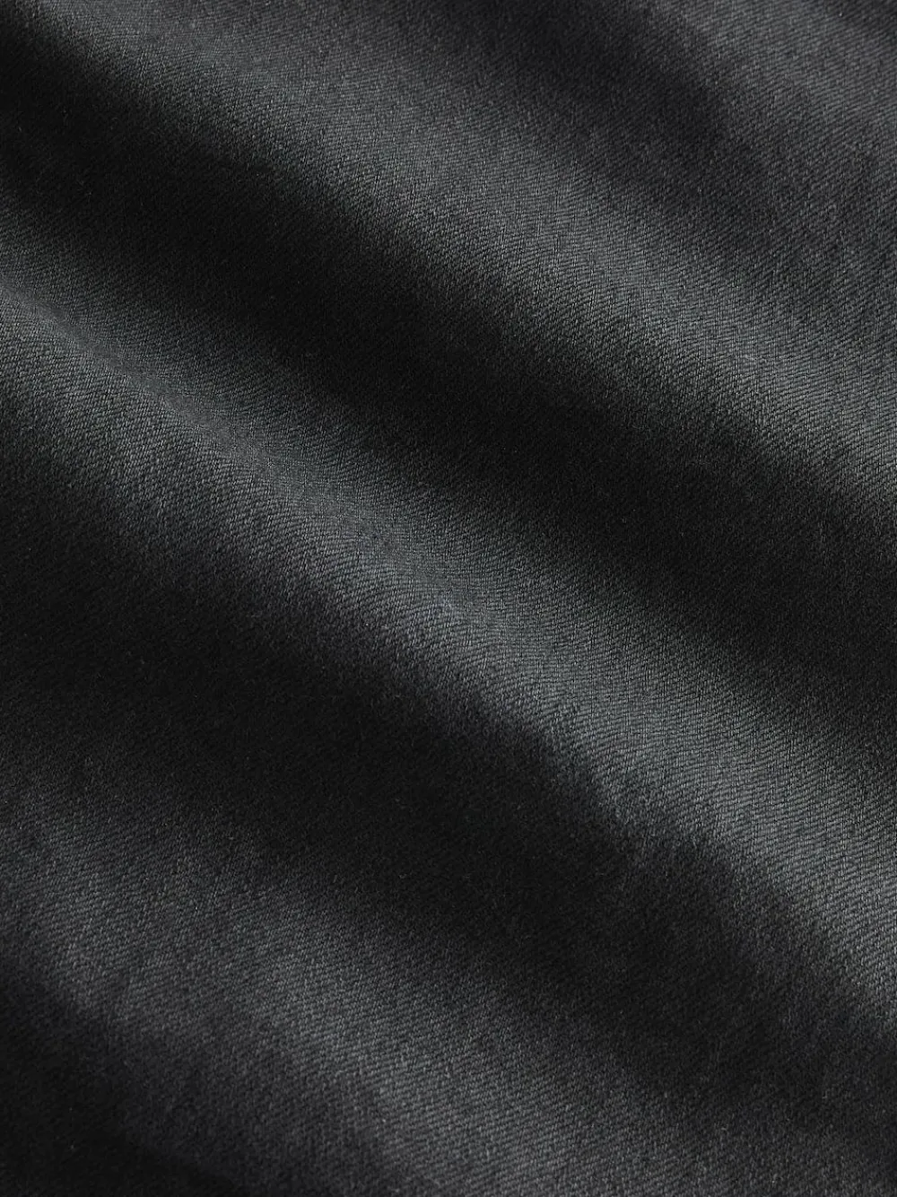 Next Black Solid Regular Tapered Fit Classic Stretch Jeans