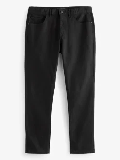 Next Black Solid Single Slim Fit Classic Stretch Jeans^ Jeans|Jeans