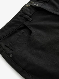 Next Black Solid Single Slim Fit Classic Stretch Jeans^ Jeans|Jeans