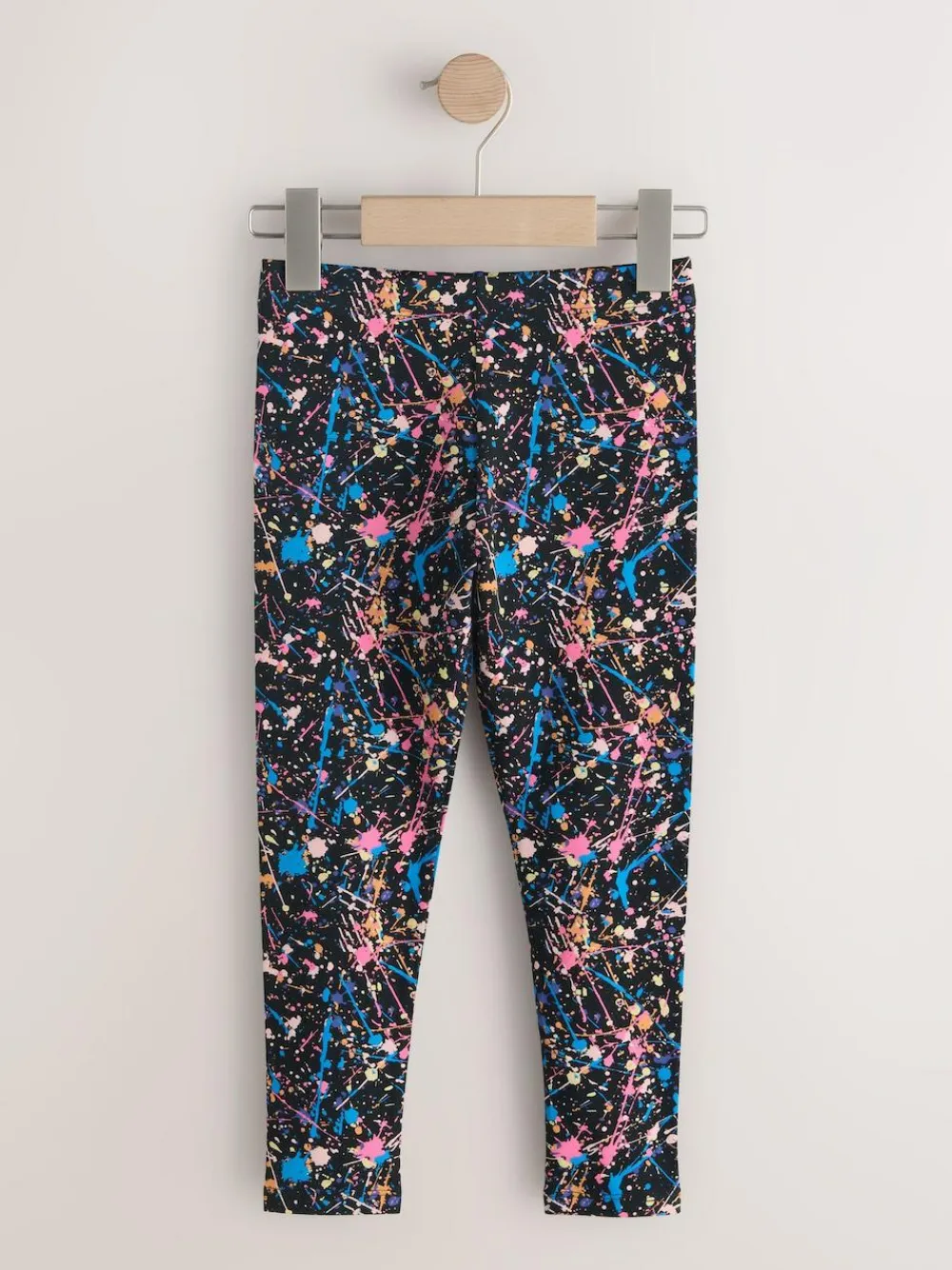 Next Black Splat Leggings (3-16yrs)^ Pants & Leggings|Pants & Leggings