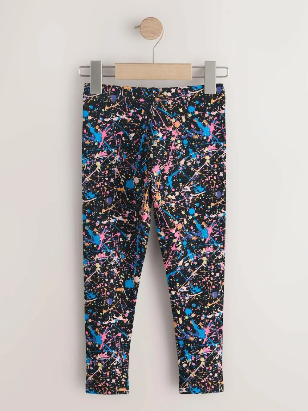 Next Black Splat Leggings (3-16yrs)^ Pants & Leggings|Pants & Leggings