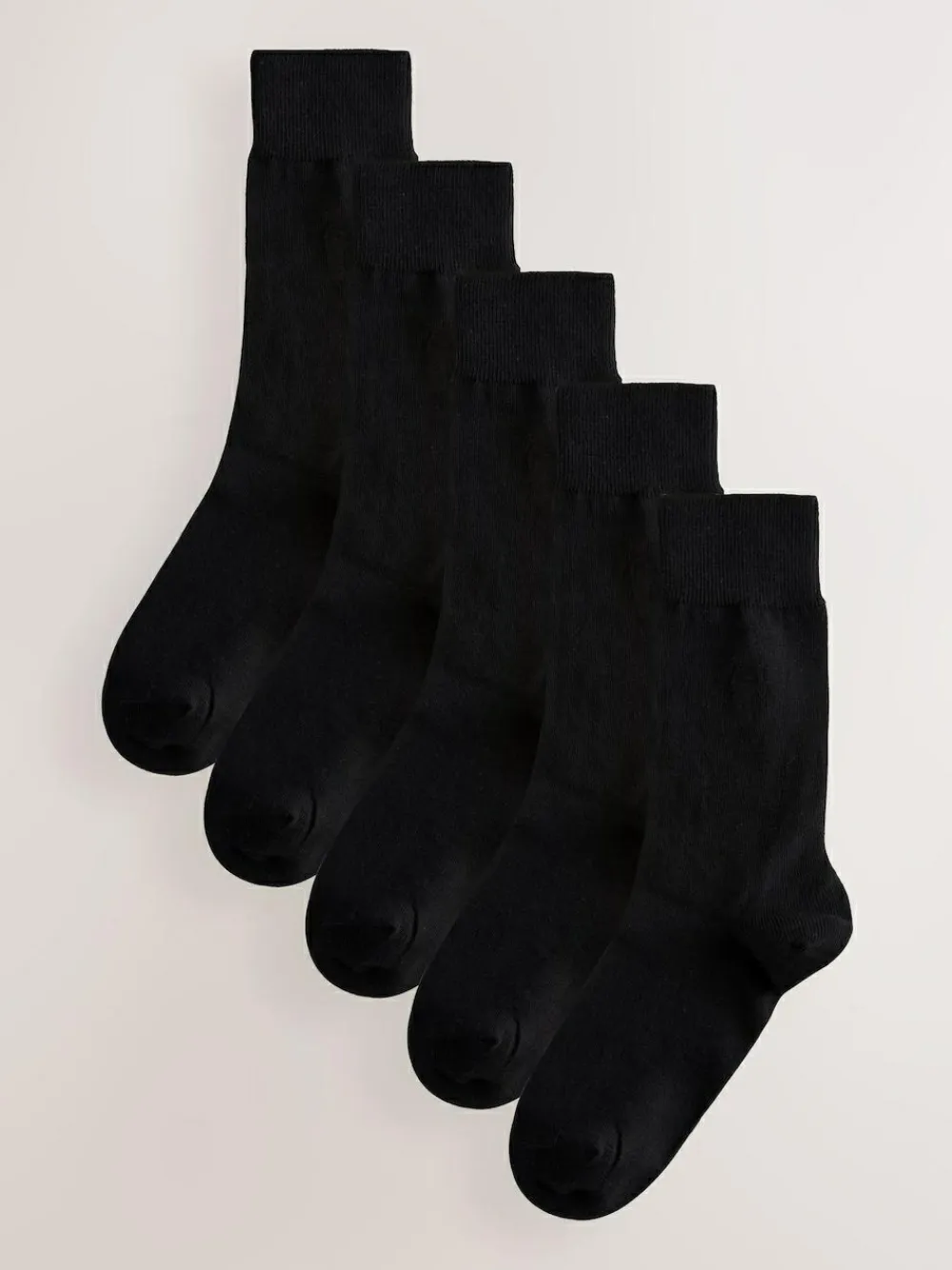 Next Black Stag 5 Pack Multi Stag Lasting Fresh Embroidered Socks^ Socks|Socks