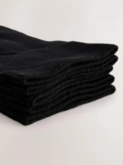 Next Black Stag 5 Pack Multi Stag Lasting Fresh Embroidered Socks^ Socks|Socks