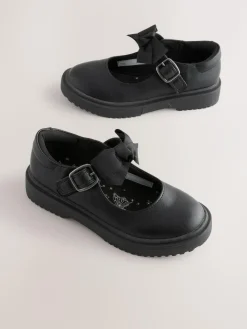 Next Standard Fit (F) Bow Chunky Mary Jane School Shoes^ Shoes