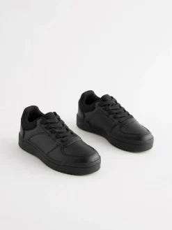 Outlet Next Black Standard Fit (F) School Lace-Up Shoes