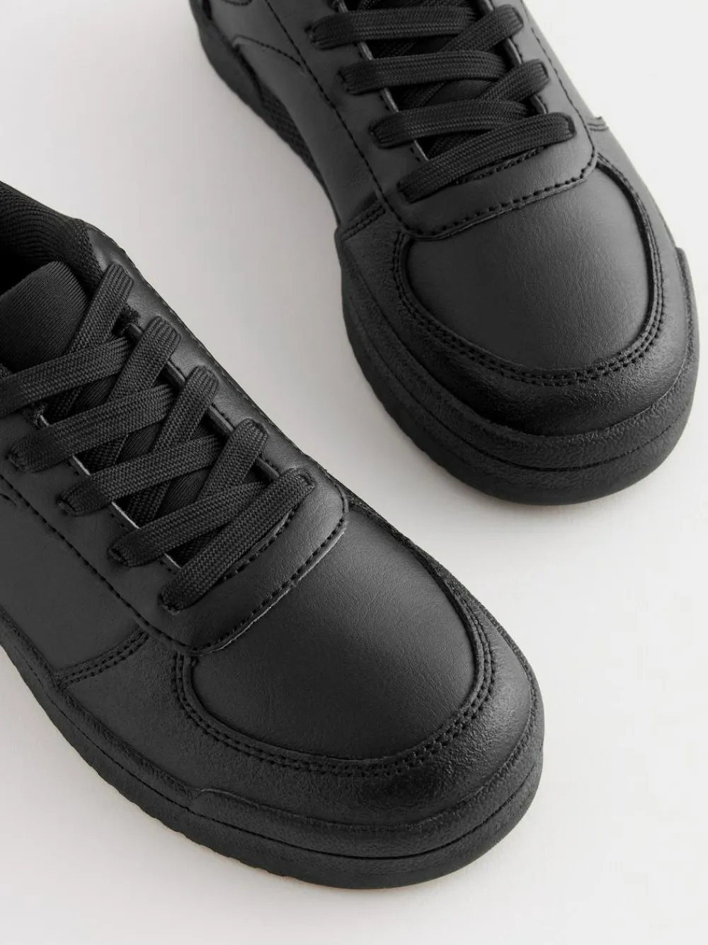 Outlet Next Black Standard Fit (F) School Lace-Up Shoes