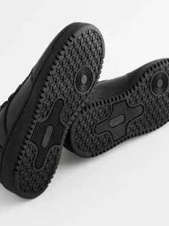 Outlet Next Black Standard Fit (F) School Lace-Up Shoes