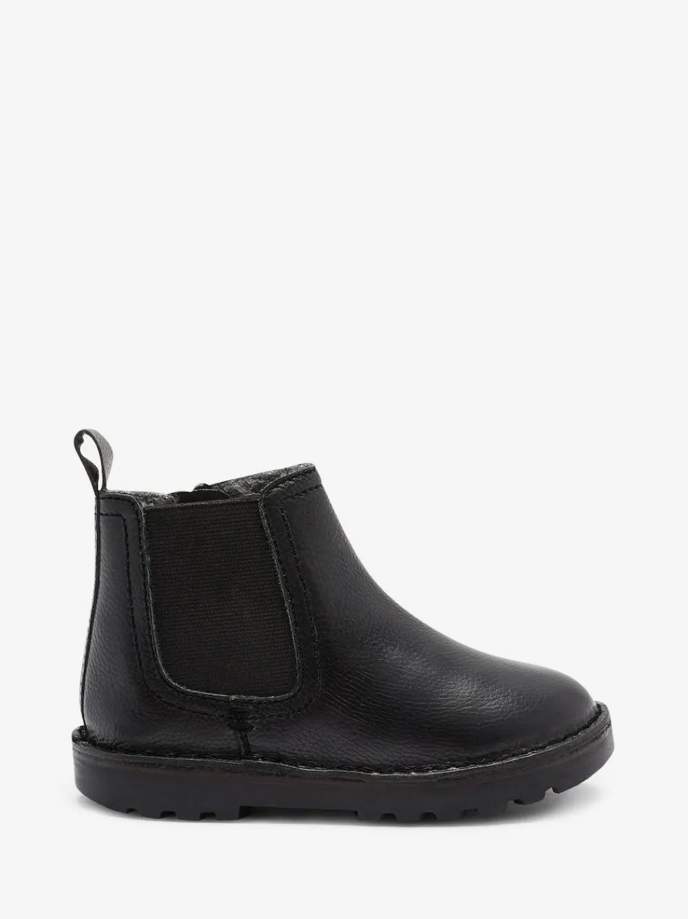 Next Standard Fit (F) Warm Lined Leather Chelsea Boots^BOY Baby Boots|Boots