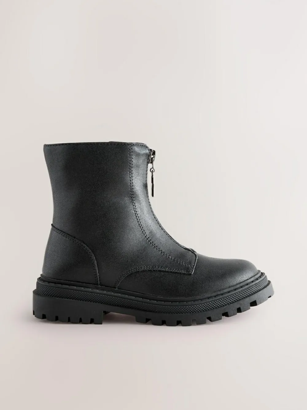 Next Standard Fit (F) Zip Front Ankle Boots^ Boots|Boots & Wellies