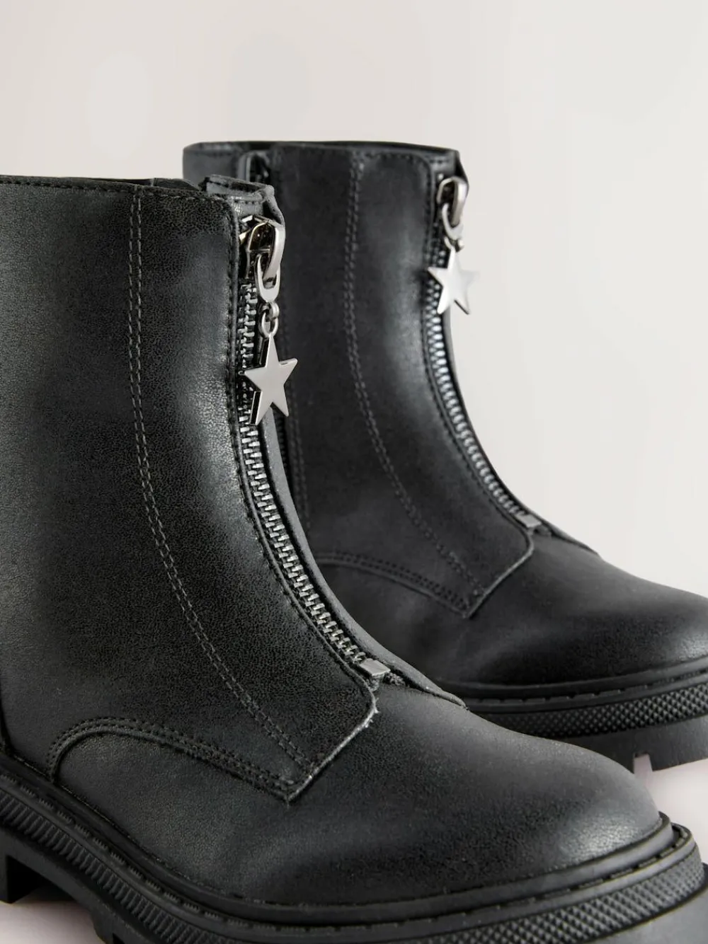 Next Standard Fit (F) Zip Front Ankle Boots^ Boots|Boots & Wellies