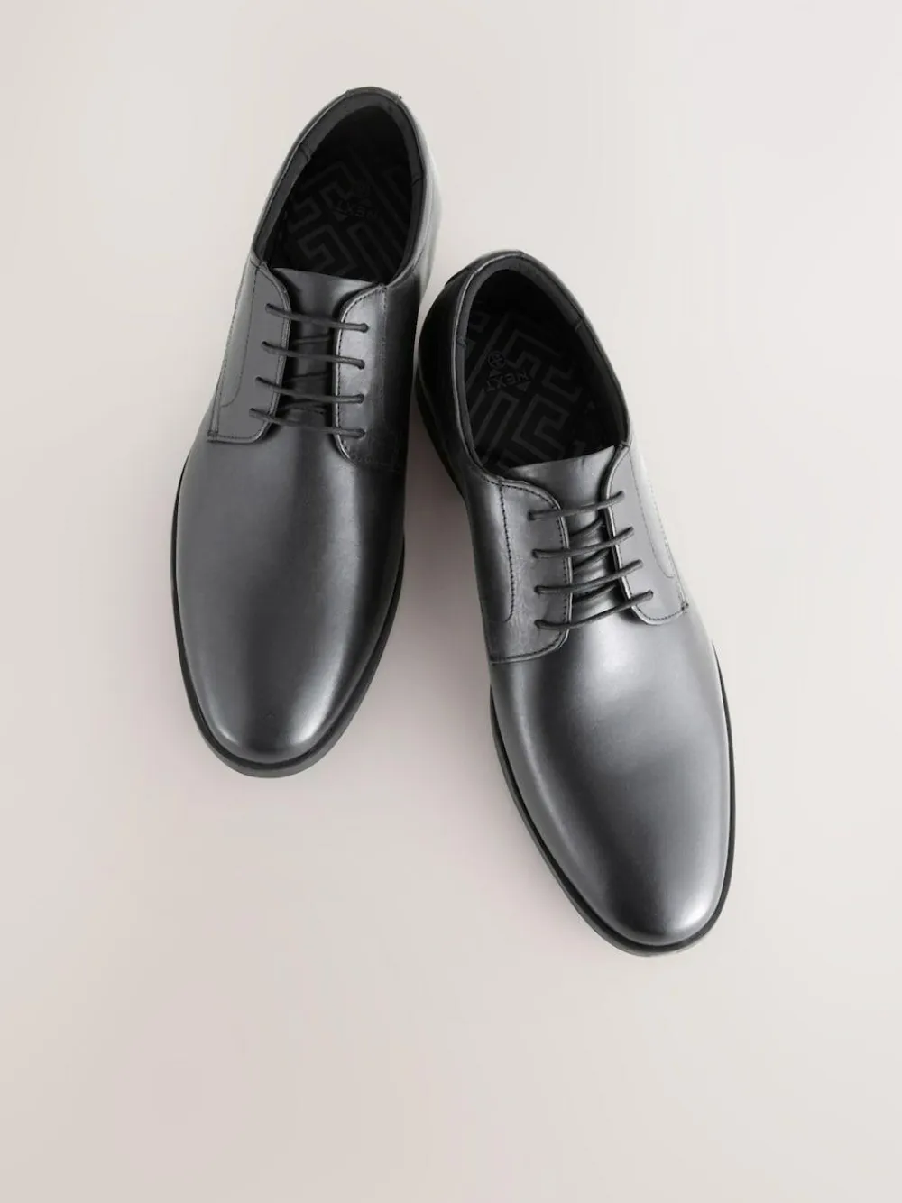Next Standard Fit Leather Plain Derby Shoes^ Shoes|Occasionwear