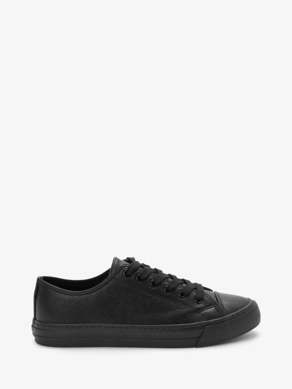 Sale Next Standard Fit Patent Baseball Trainers Black