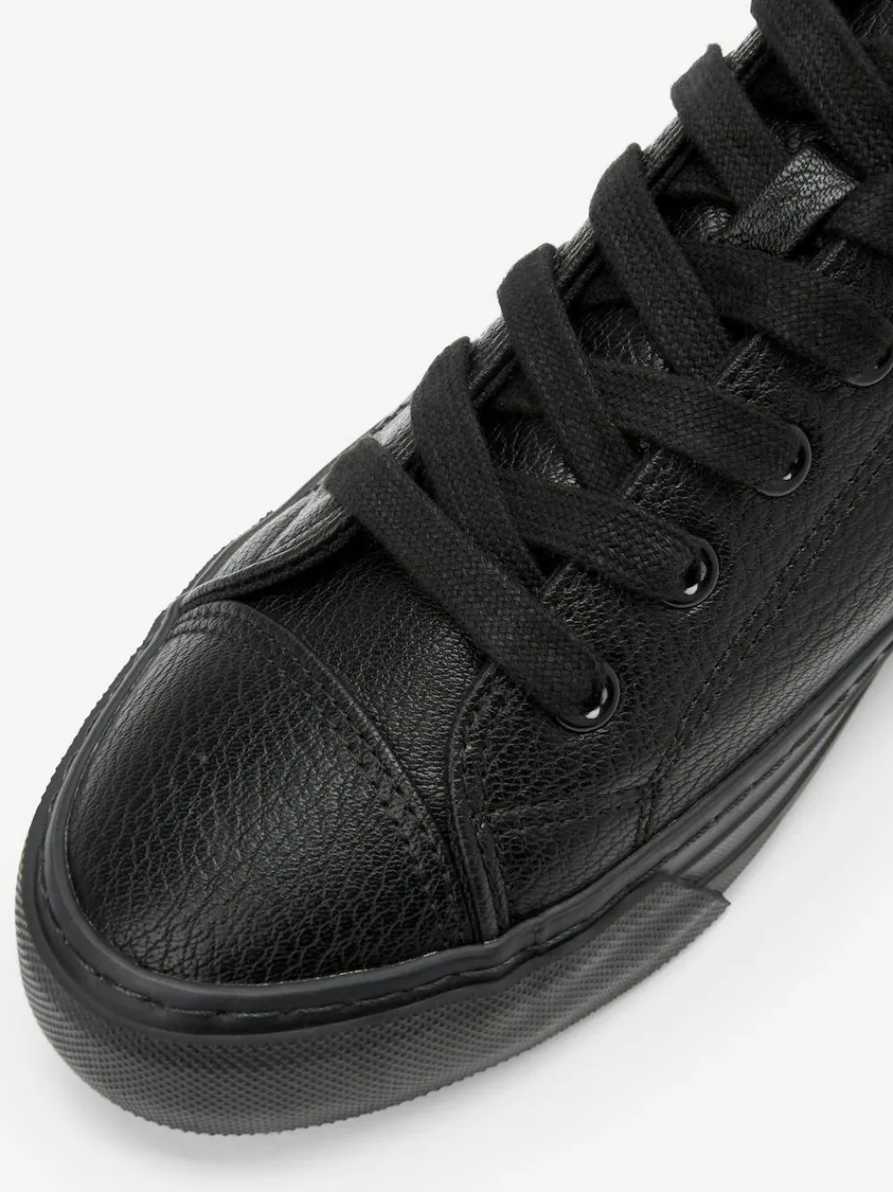 Sale Next Standard Fit Patent Baseball Trainers Black