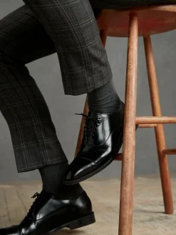 Next Standard Fit Signature Leather Sole Oxford Toe Cap Shoes^ Shoes