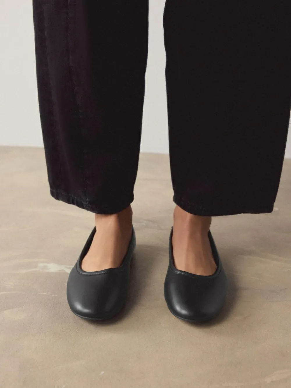 Hot Next Standard/Wide Fit Ballerina Shoes Black