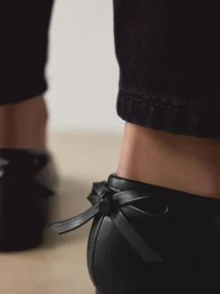 Hot Next Standard/Wide Fit Ballerina Shoes Black