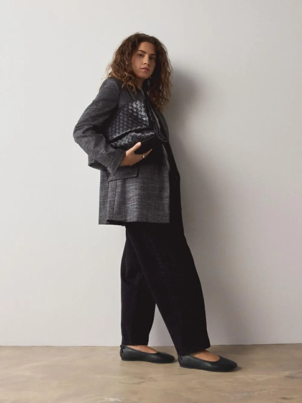 Hot Next Standard/Wide Fit Ballerina Shoes Black