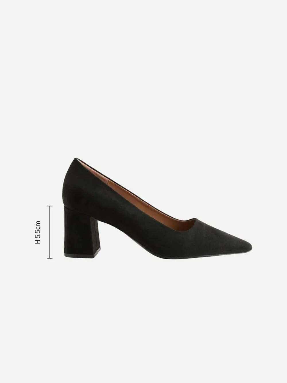 Next Standard/Wide Fit Standard Chisel Toe Block Courts^Women Wide Fit & Extra Wide Fit|Heels