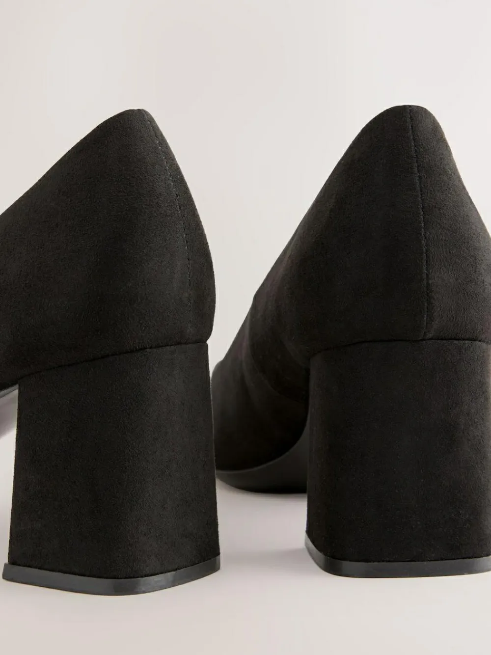 Next Standard/Wide Fit Standard Chisel Toe Block Courts^Women Wide Fit & Extra Wide Fit|Heels