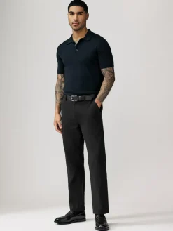 Next Straight Fit Belted Soft Touch Chino Trousers^ Nightwear|Pants & Chinos