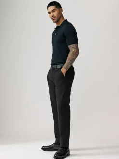 Next Straight Fit Belted Soft Touch Chino Trousers^ Nightwear|Pants & Chinos
