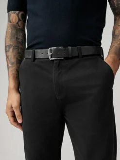 Next Straight Fit Belted Soft Touch Chino Trousers^ Nightwear|Pants & Chinos