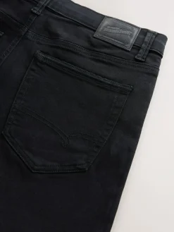 Next Black Straight Fit Motionflex Jeans^ Jeans|Jeans