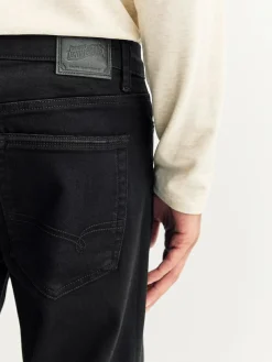 Next Black Straight Fit Motionflex Jeans^ Jeans|Jeans