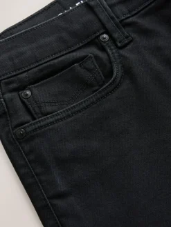 Next Black Straight Fit Motionflex Jeans^ Jeans|Jeans